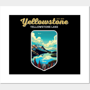 USA - NATIONAL PARK - YELLOWSTONE - Yellowstone Lake - 9 Posters and Art